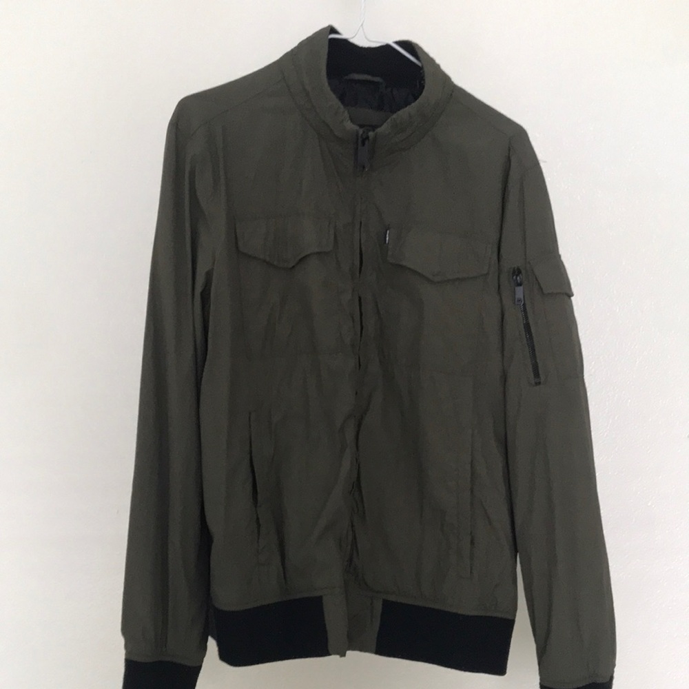 DNKY Green Bomber Jacket